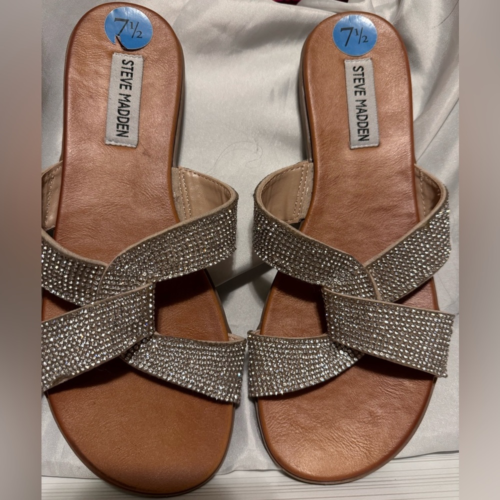 Steve Madden bling sandal